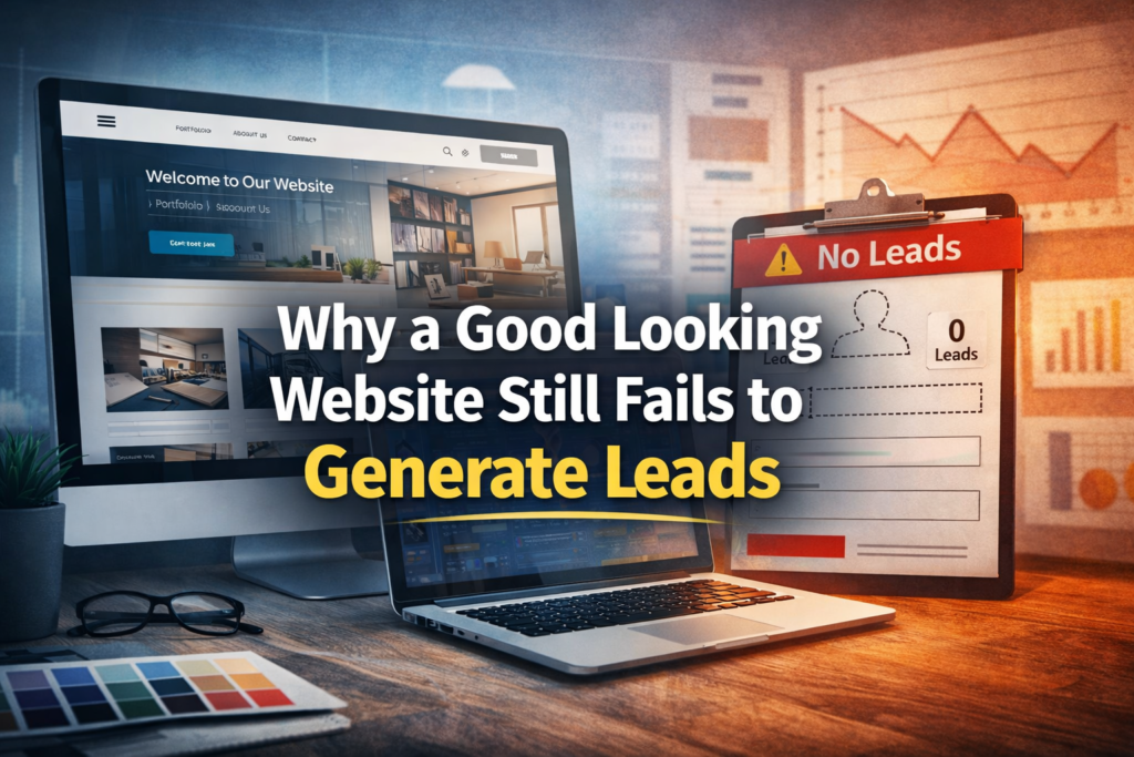 Why a Good Looking Website Still Fails to Generate Leads
